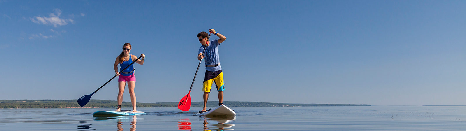 addle Boarding on Lake Superior