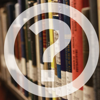 Question mark over books