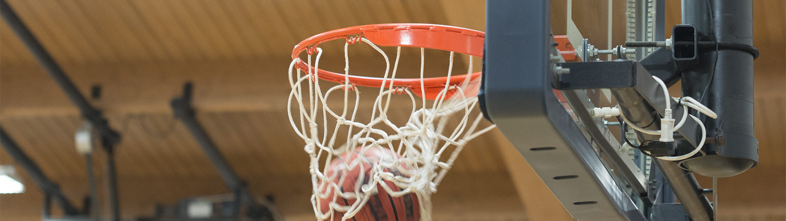 basketball in hoop
