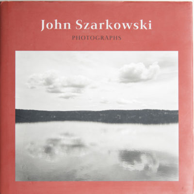 Cover of John Szarkowski's collection of photographs