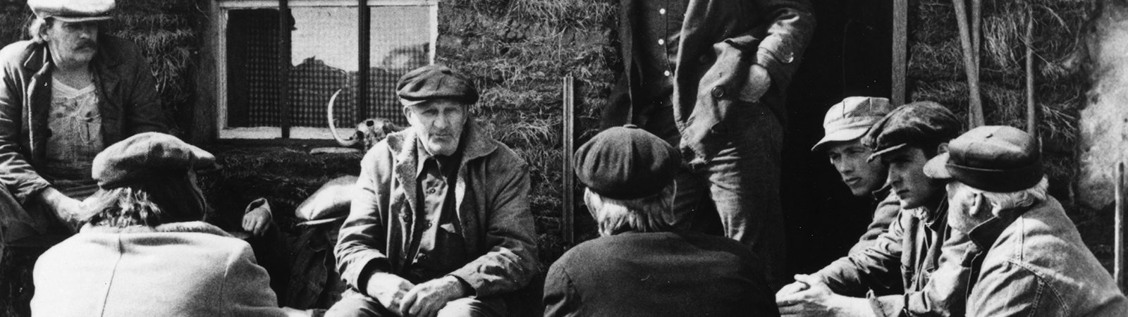 Scene from the movie, Northern Lights by John Hanson