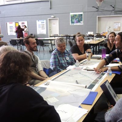 Planning meeting around climate change resiliency issues
