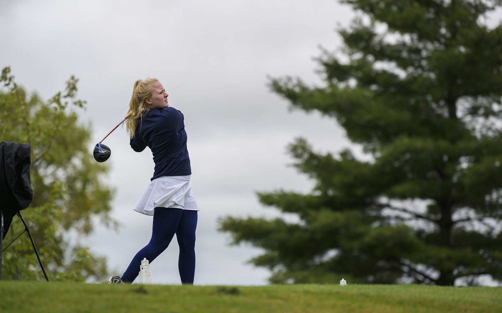 Northland College student plays golf