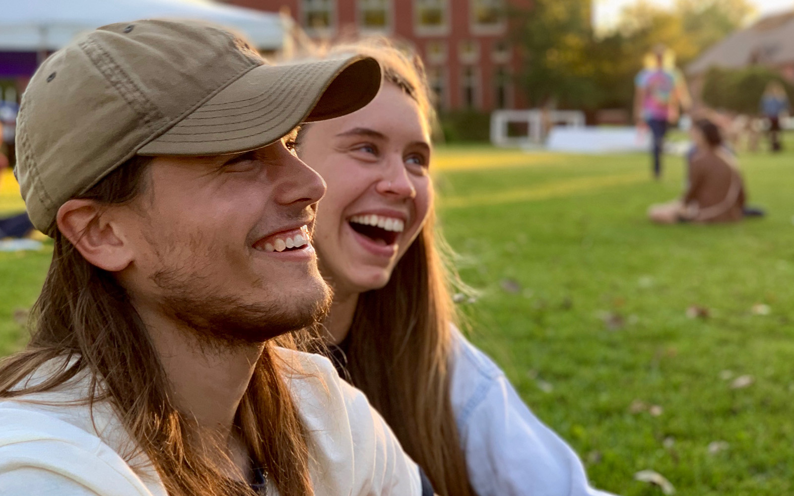 Northland student Seth Bayliss on campus