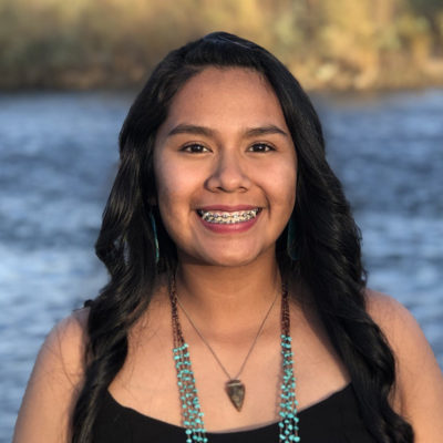 Northland College student Shyanne Eustace