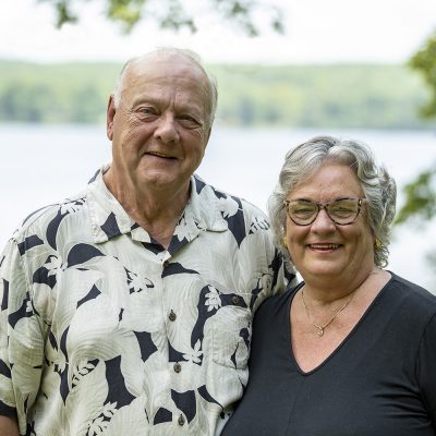 Northland College Professor Emeritus Bruce and Ruth Goetz