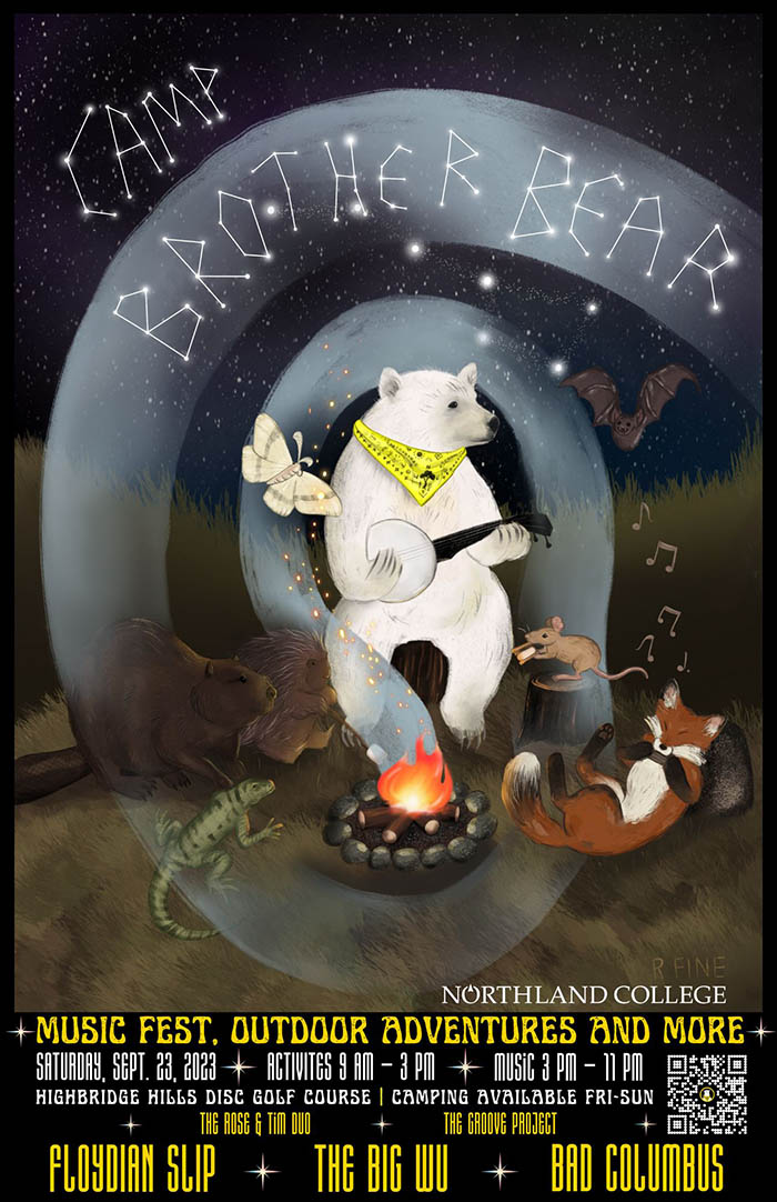 Camp Brother Bear poster