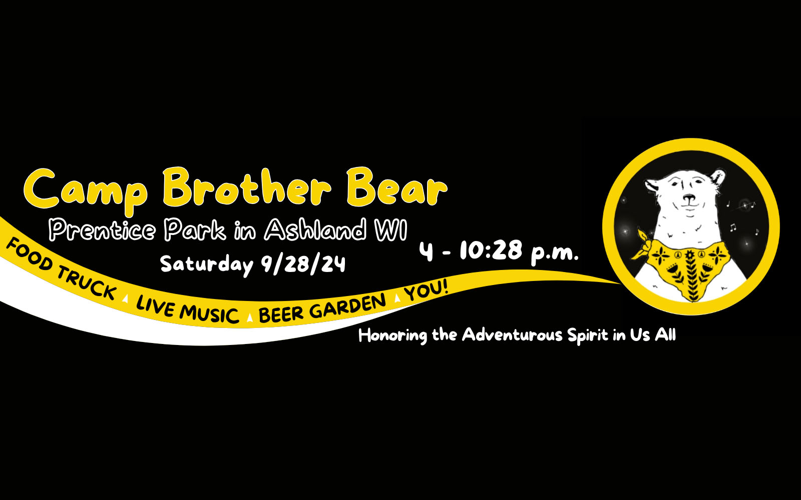 Camp Brother Bear 2025 Promotional Header
