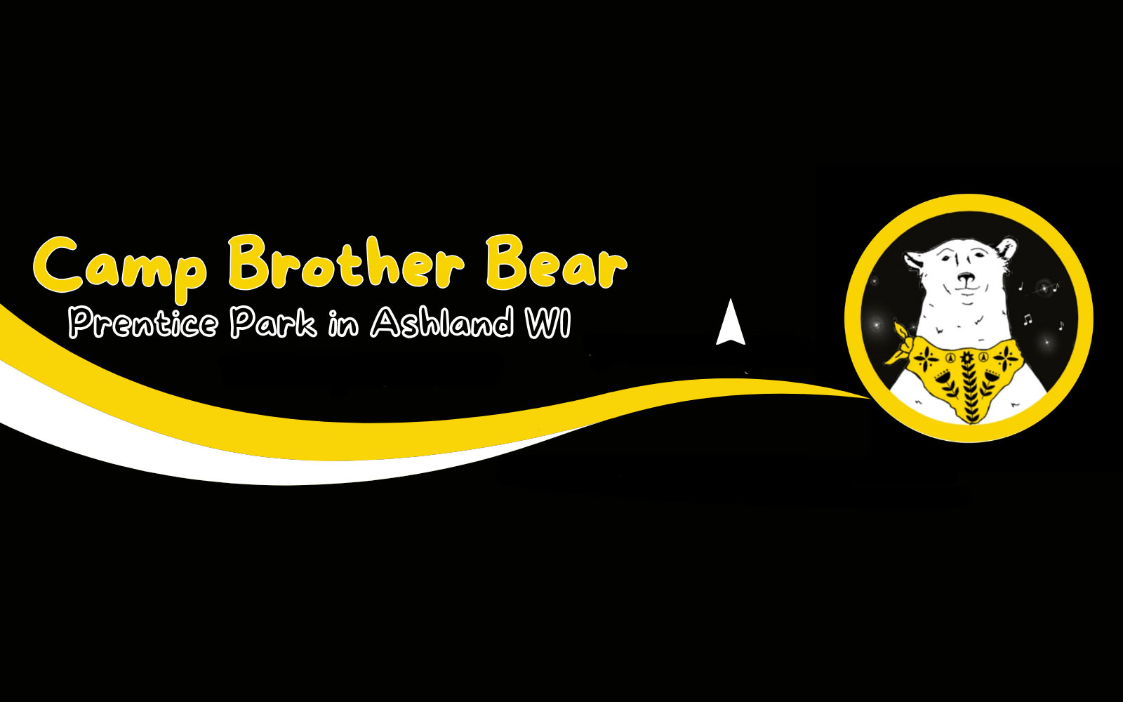 Camp Brother Bear bear logo graphic