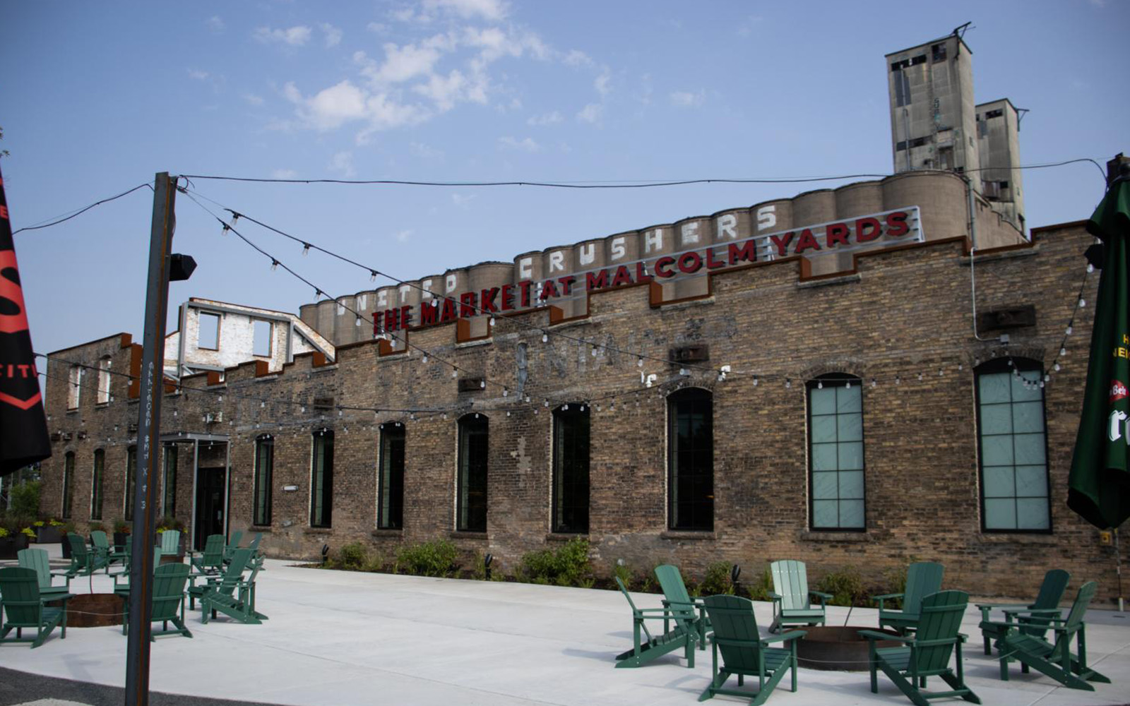 Exterior of The Market at Malcolm Yards