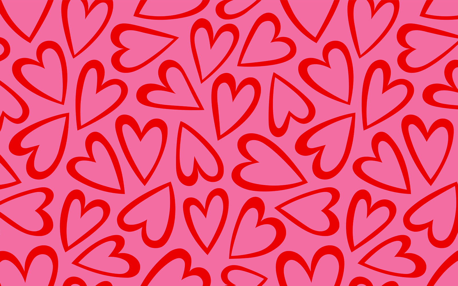 A heart pattern