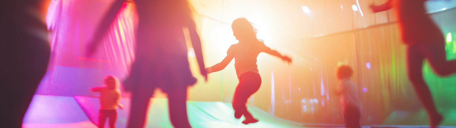 Trampoline stock image.
