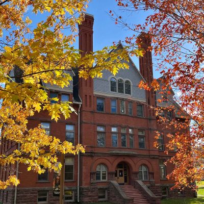 Side of Wheeler Hall